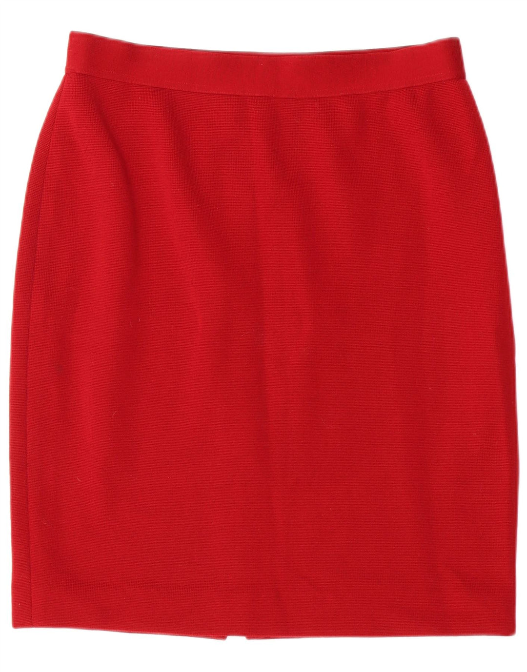 Винтажная женская юбка-карандаш W32, большая красная шерсть