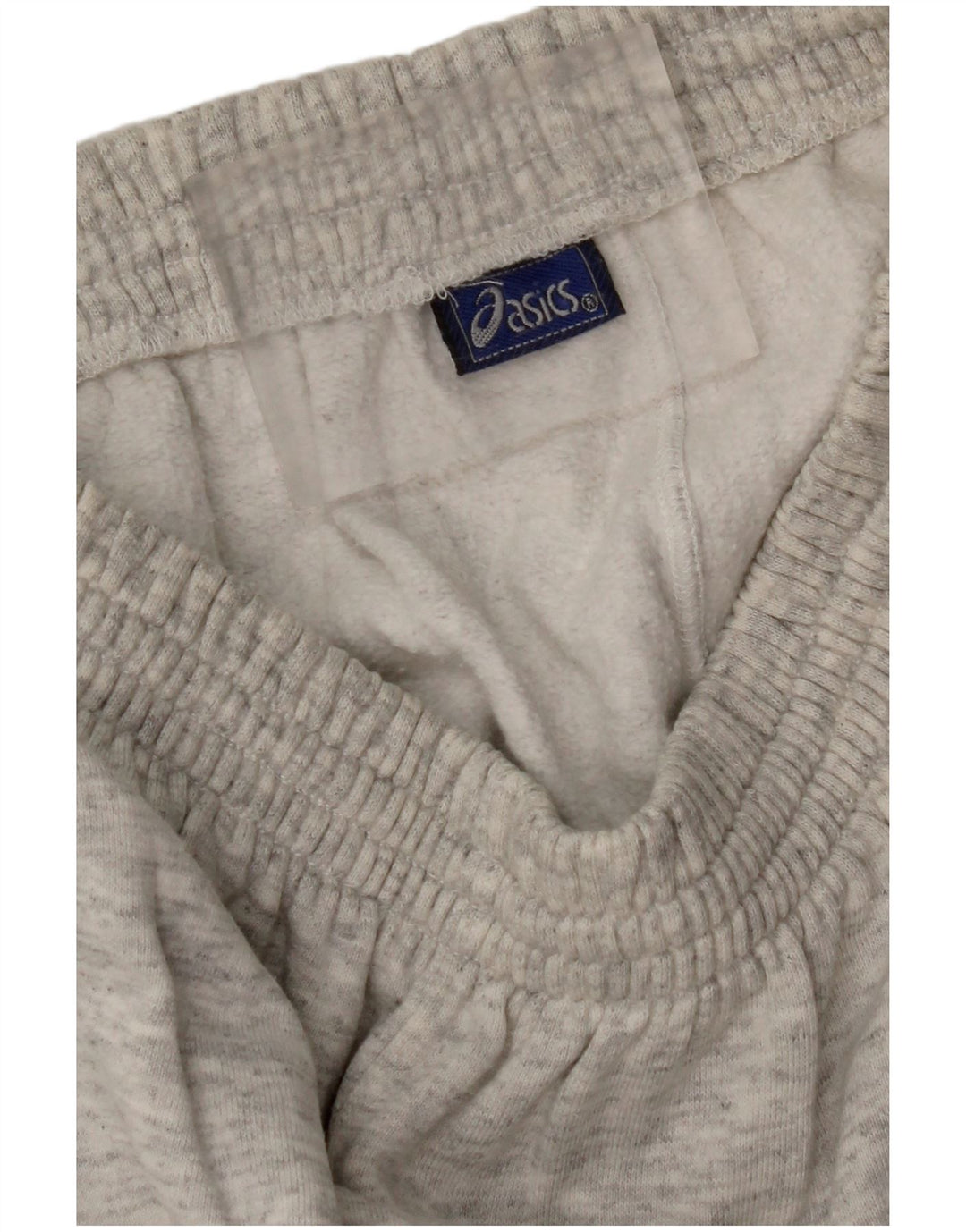 Женские спортивные брюки ASICS UK 12, хлопок среднего серого цвета с крапинками