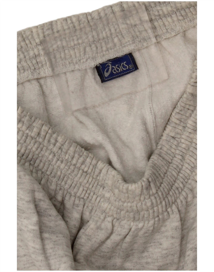 Женские спортивные брюки ASICS UK 12, хлопок среднего серого цвета с крапинками