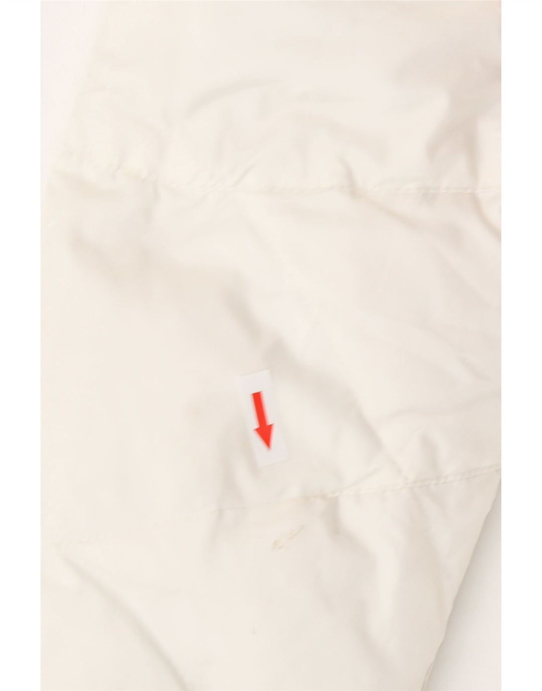 Guess Женская утепленная куртка оверсайз UK 6 XS, белый полиэстер