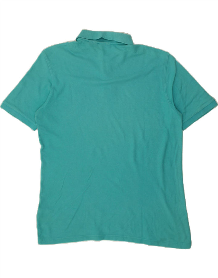 FILA Mens Polo Shirt XL Turquoise Cotton Vintage Fila and Second-Hand Fila from Messina Hembry 