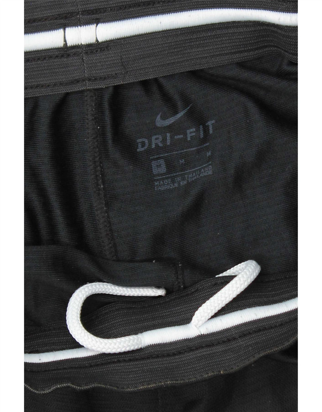 Мужские спортивные шорты Nike Dri Fit с графикой, средний черный полиэстер