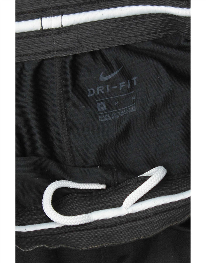 Мужские спортивные шорты Nike Dri Fit с графикой, средний черный полиэстер