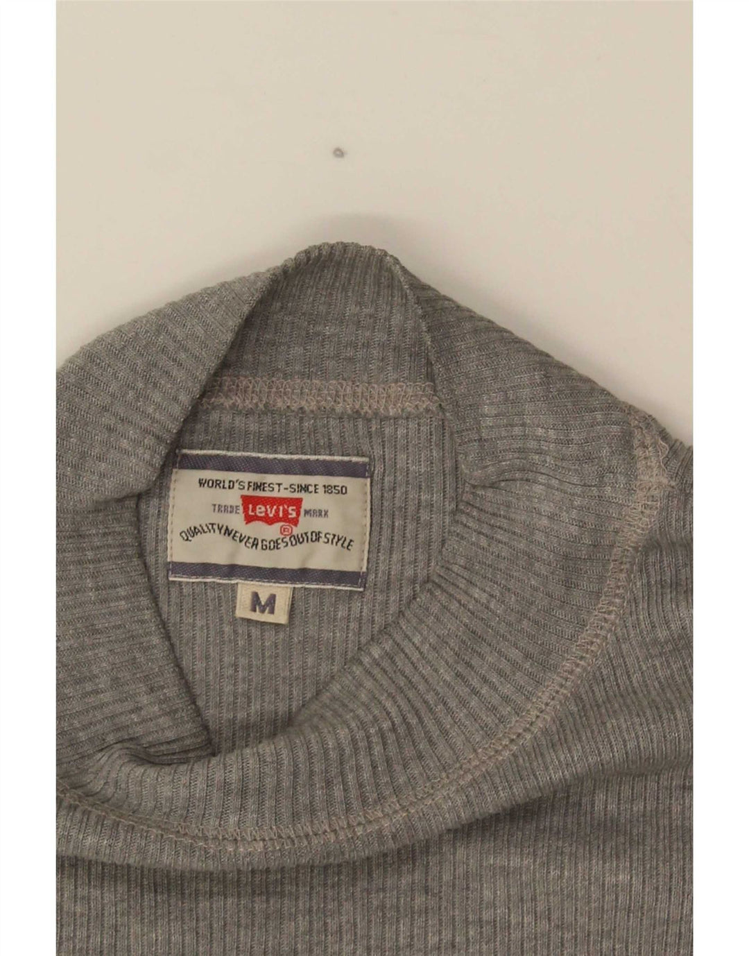 Женский топ Levi's с длинным рукавом UK 12, средний серый