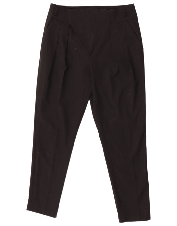 Женские узкие брюки Zara XS W24 L25, черный полиэстер