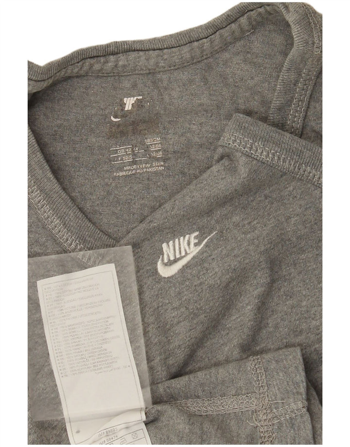 Мужской жилет Nike UK 42/44, большой серый хлопок