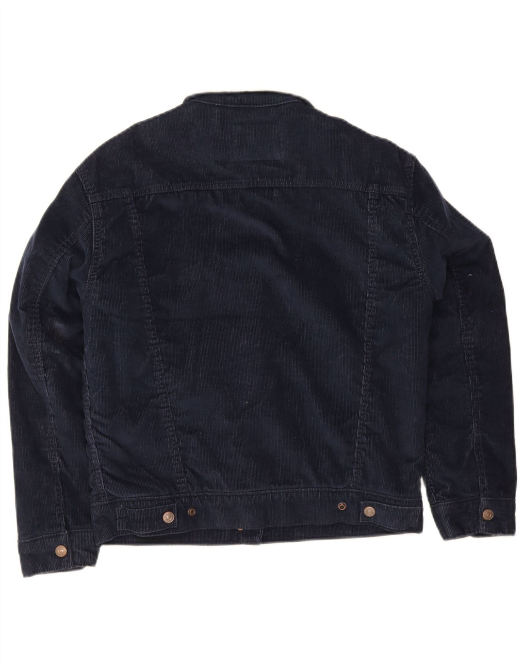 Женская вельветовая куртка Levi's из шерпа UK 6 XS Темно-синий полиэстер