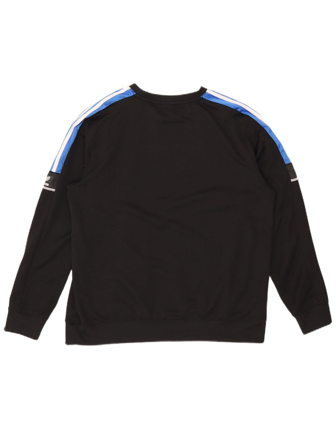 Мужской свитшот Adidas с графическим рисунком XL, черный полиэстер с цветными блоками