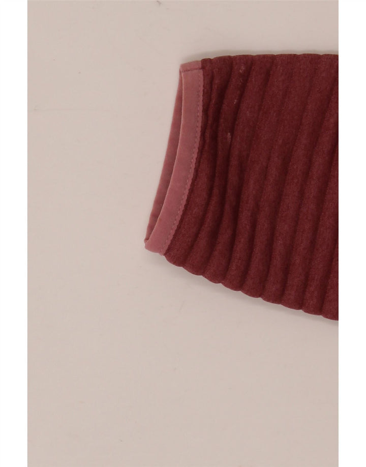 Женский свитшот с воротником на пуговицах L.L.BEAN UK 14, средний бордовый