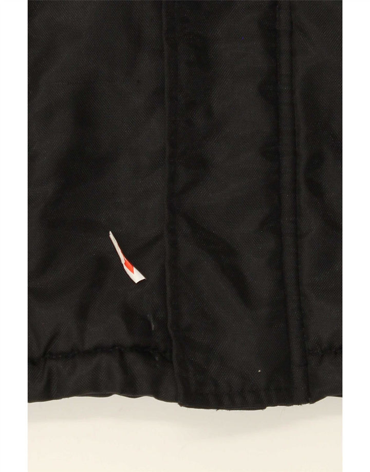 Мужская стеганая куртка Invicta UK 42 XL, черная с цветными блоками