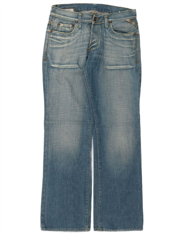 Мужские свободные джинсы Jack & Jones W34 L34, синий хлопок
