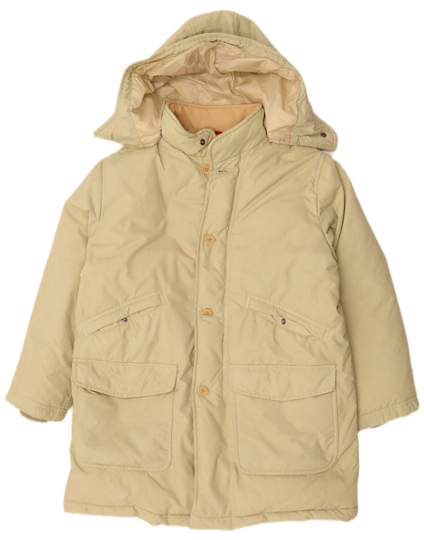 Мужское стеганое пальто Fay Narvik UK 44 2XL бежевого цвета