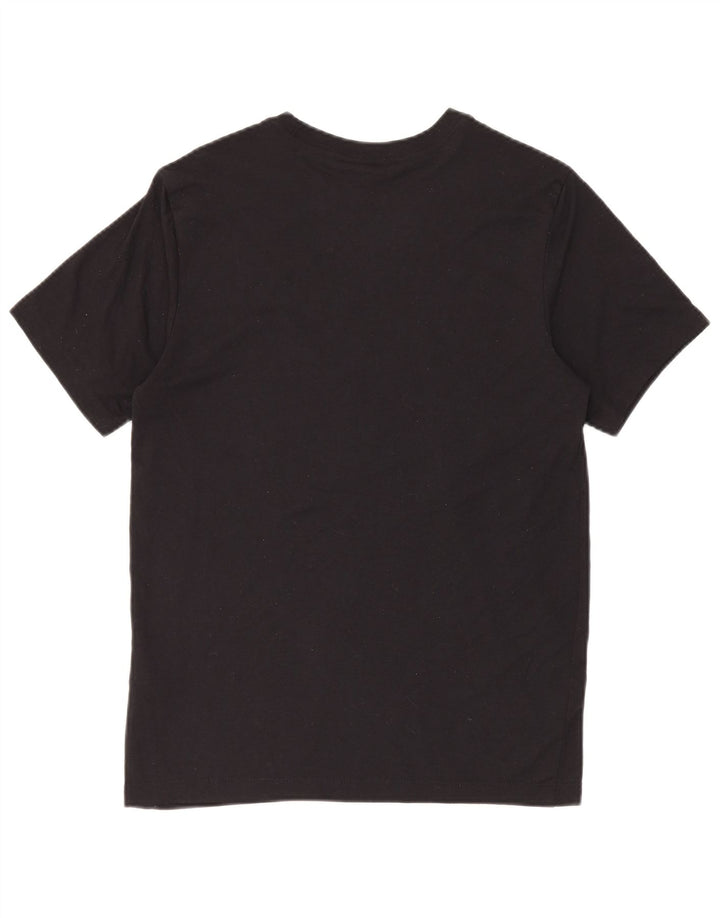 Мужская футболка Nike Dri Fit, маленький черный полиэстер