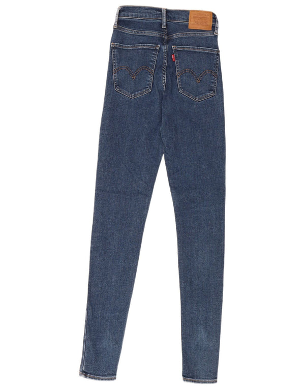 Женские джинсы суперскинни Levi's Mile High W25 L32, синие, хлопок