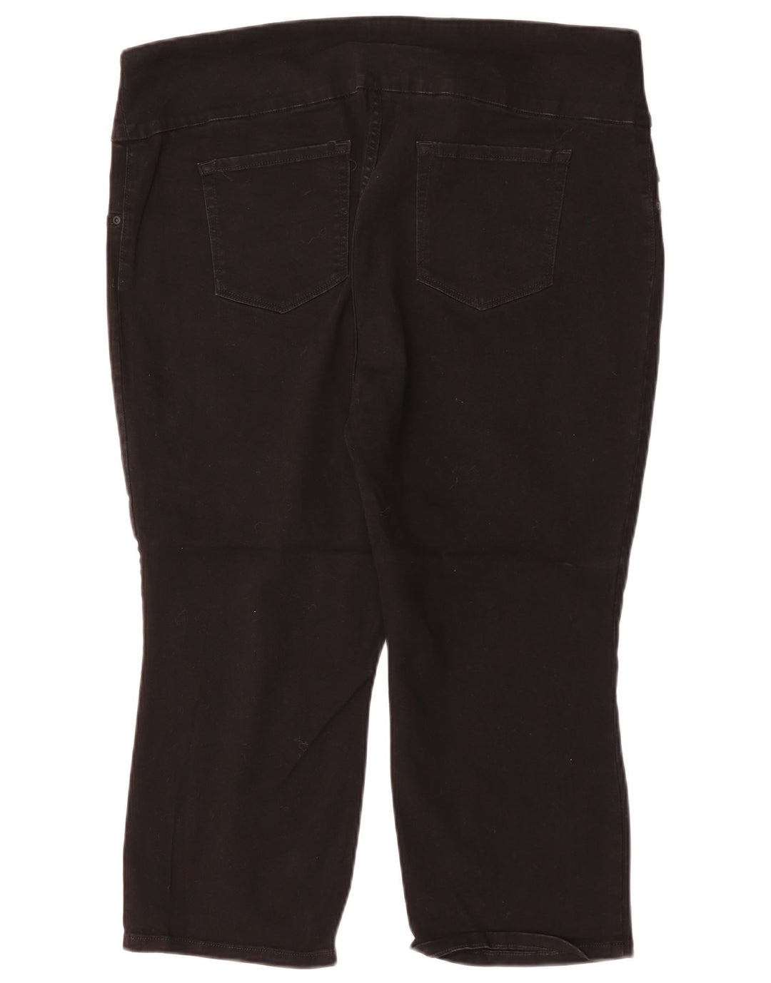 Женские капри со средней посадкой LEE, США 20, 3XL, W40, L22, черные