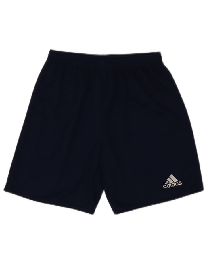 Спортивные шорты ADIDAS Climalite для мальчиков 15–16 лет, темно-синий, полиэстер