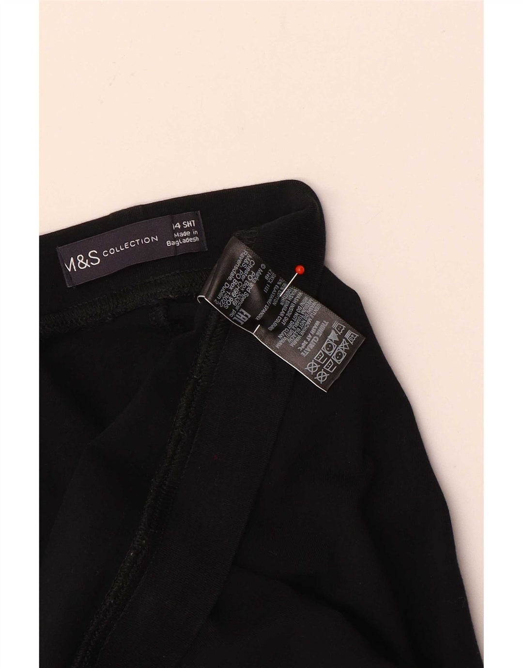 Женские леггинсы Marks & Spencer UK 14, большие черные хлопковые