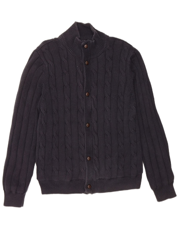 Женский синий кардиган Marks & Spencer UK 14, средний темно-синий