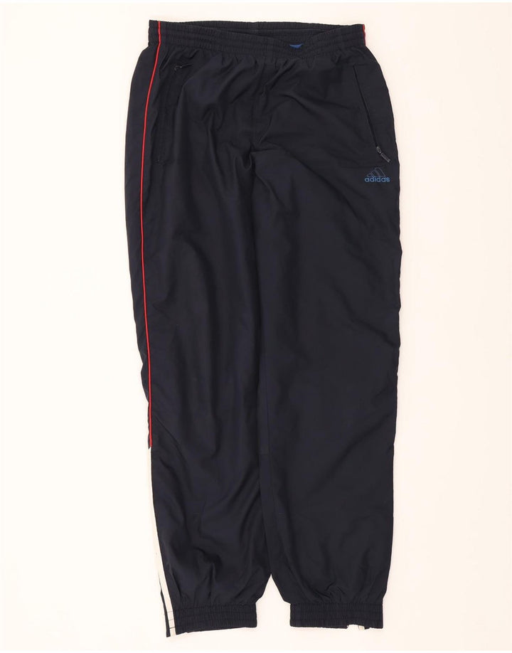 ADIDAS Mens Tracksuit Trousers Joggers Size 38/40 Medium Navy Blue Vintage Adidas and Second-Hand Adidas from Messina Hembry 