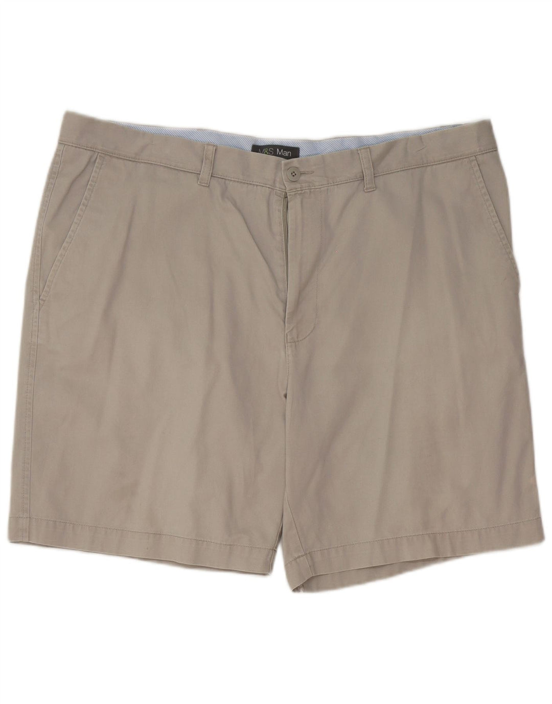 Мужские шорты чинос Marks & Spencer W42 2XL серые, хлопок