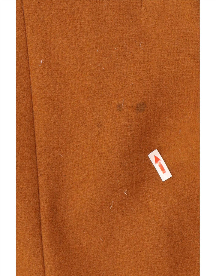 Женское пальто Zara Trafaluc UK 10, маленькое коричневое шерстяное пальто