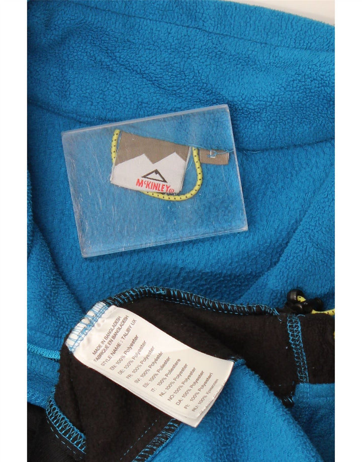 Женская флисовая куртка MCKINLEY UK 16, большой синий полиэстер с цветными блоками