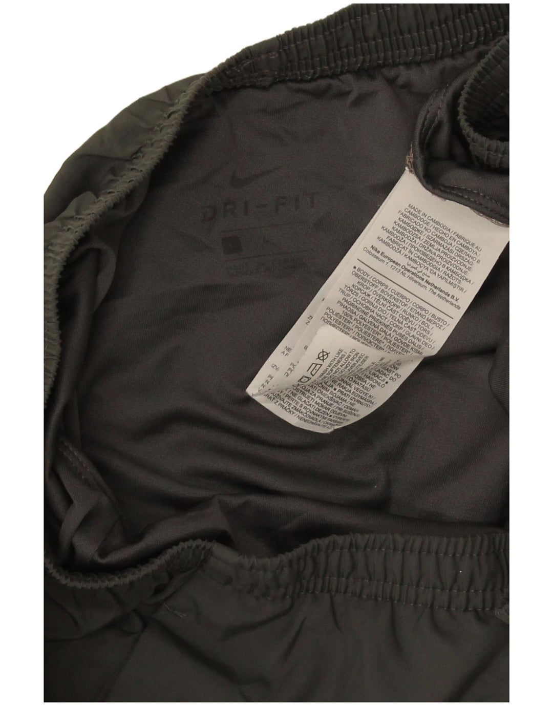 Мужские спортивные шорты Nike Dri Fit, большие зеленые, полиэстер