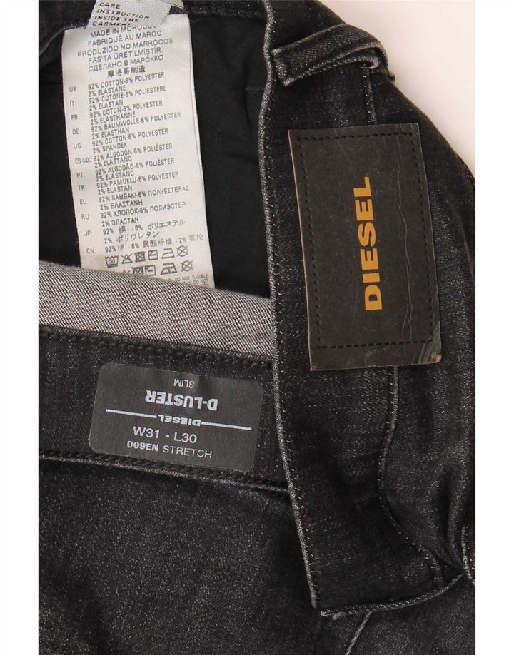 Мужские джинсы Diesel D-Lustre Slim W31 L30, серый хлопок