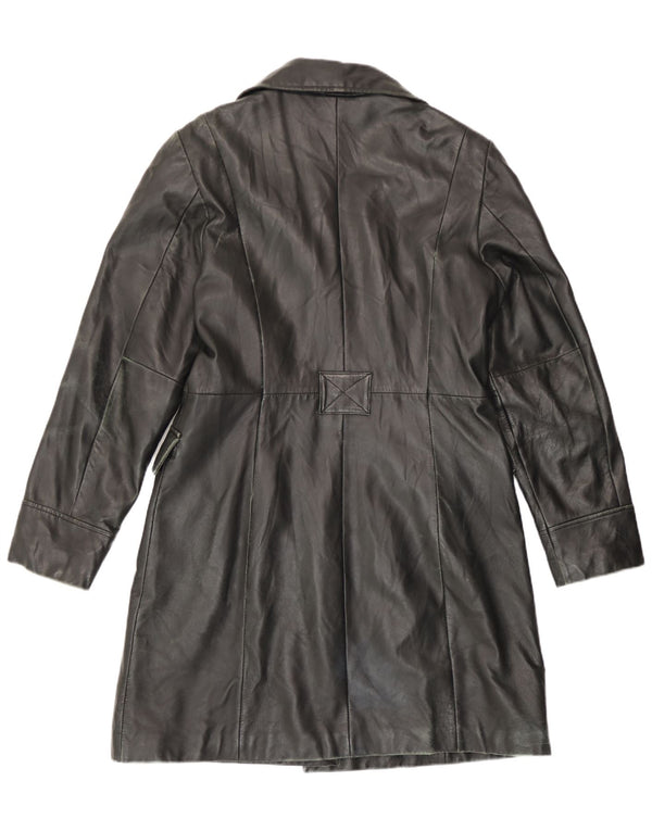 Conbipel Женское кожаное пальто IT 48 XL Черное кожаное