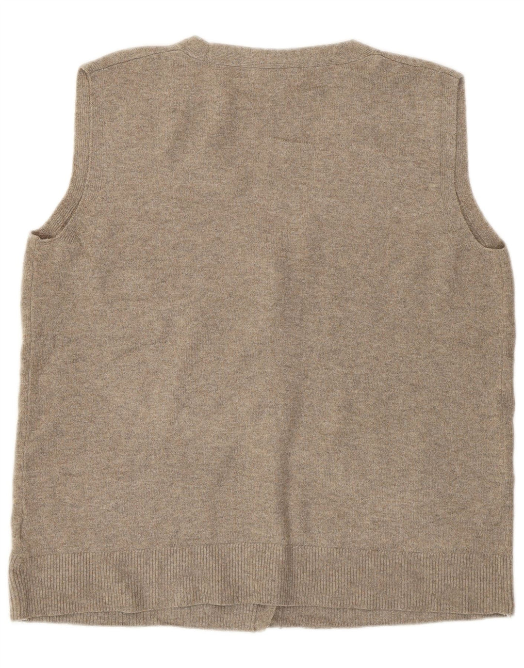 Женский кардиган без рукавов Marks & Spencer UK 16, большой серый