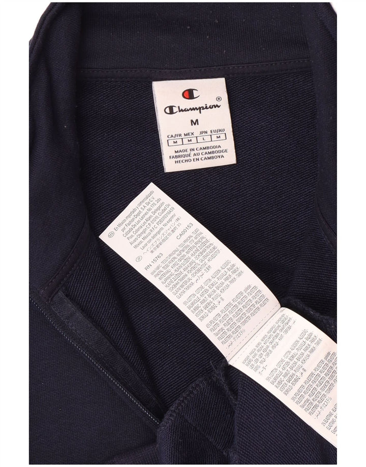 Мужской спортивный костюм Champion, верхняя куртка, средний темно-синий, хлопок