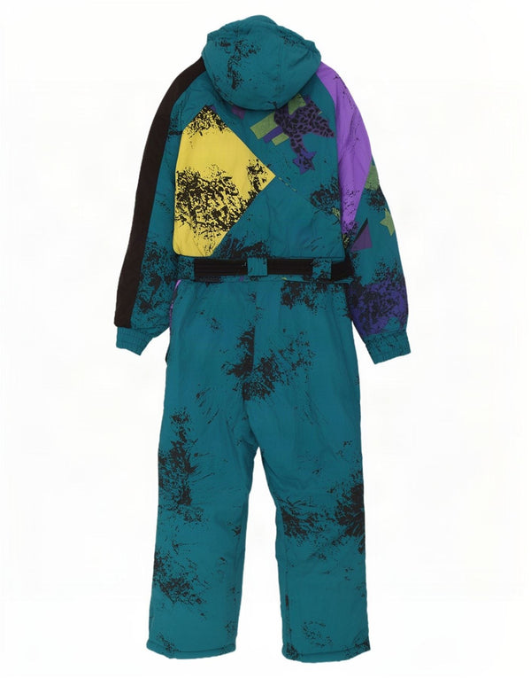 Винтажный мужской лыжный комбинезон IT 50 Medium Blue Tie Dye Полиамид