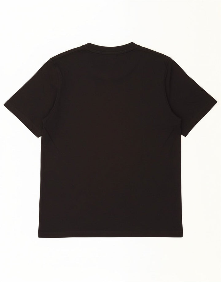 PUMA Mens Graphic T-Shirt Top Medium Black Cotton