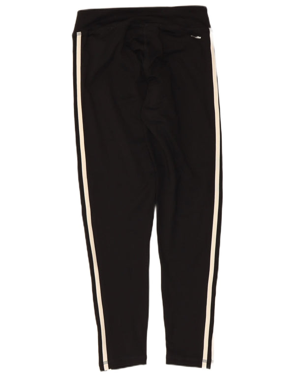 Женские леггинсы Adidas Climalite UK 8/10, маленькие черные из полиэстера