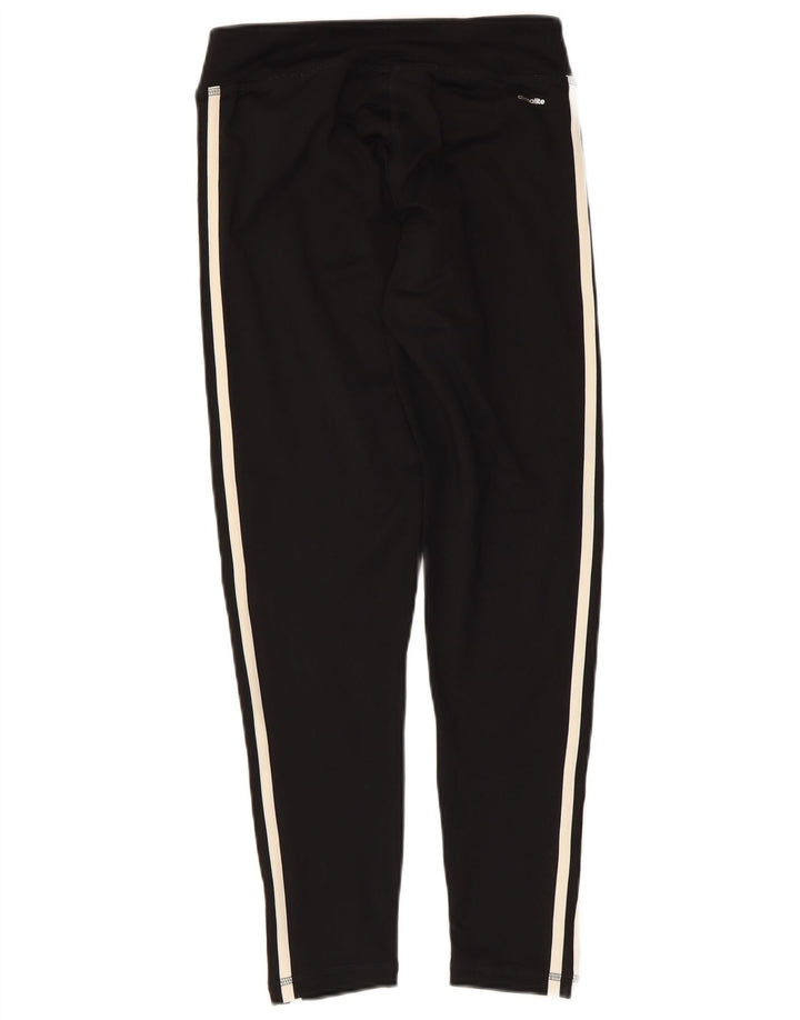 Женские леггинсы Adidas Climalite UK 8/10, маленькие черные из полиэстера