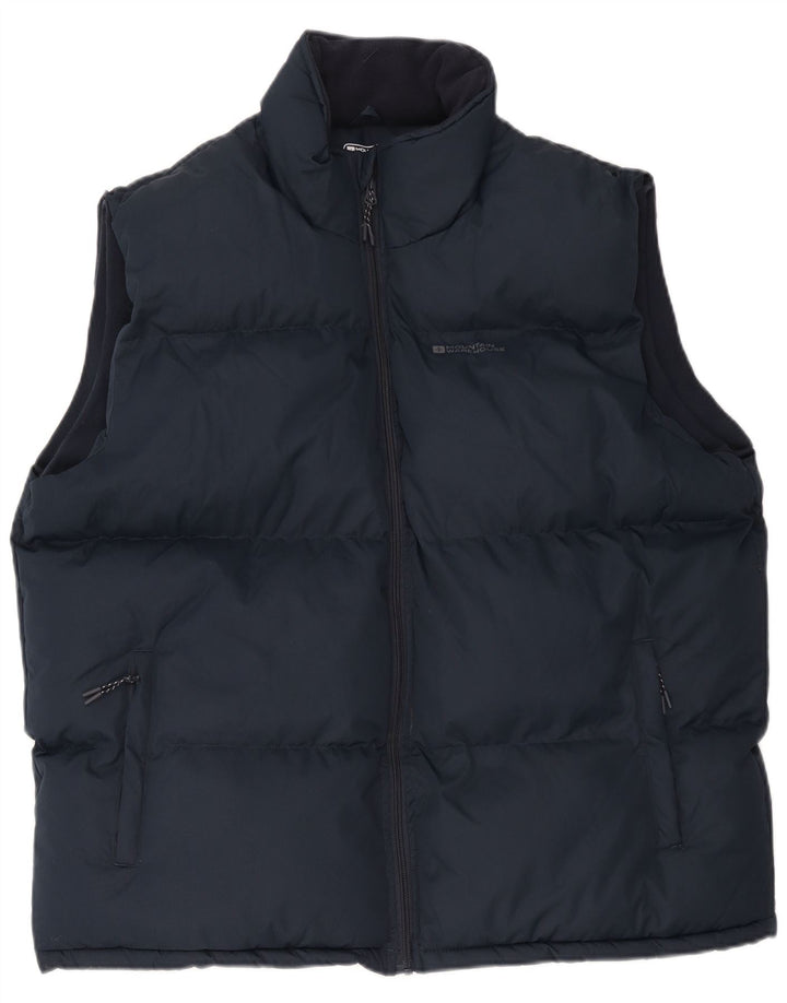 Мужской утепленный жилет Mountain Warehouse UK 42 XL, темно-синий полиэстер