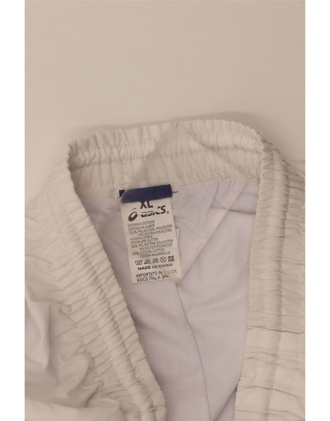Мужские спортивные брюки Asics Joggers XL, белый полиэстер