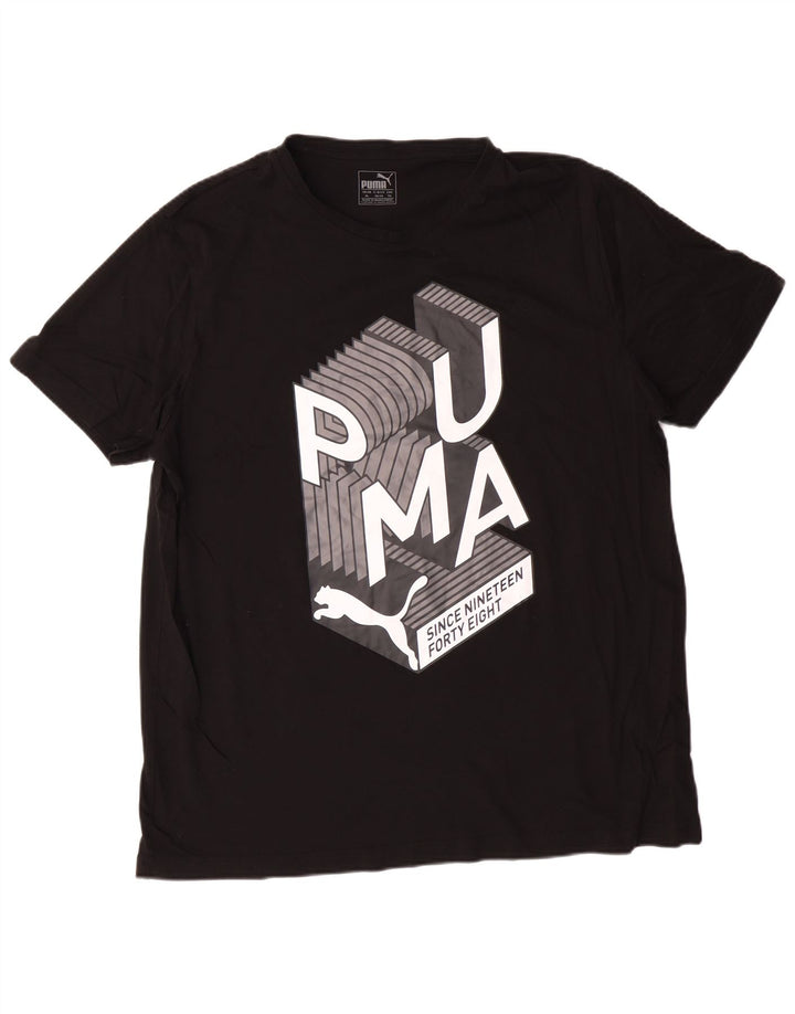 Мужская футболка с рисунком PUMA Top XL, черная