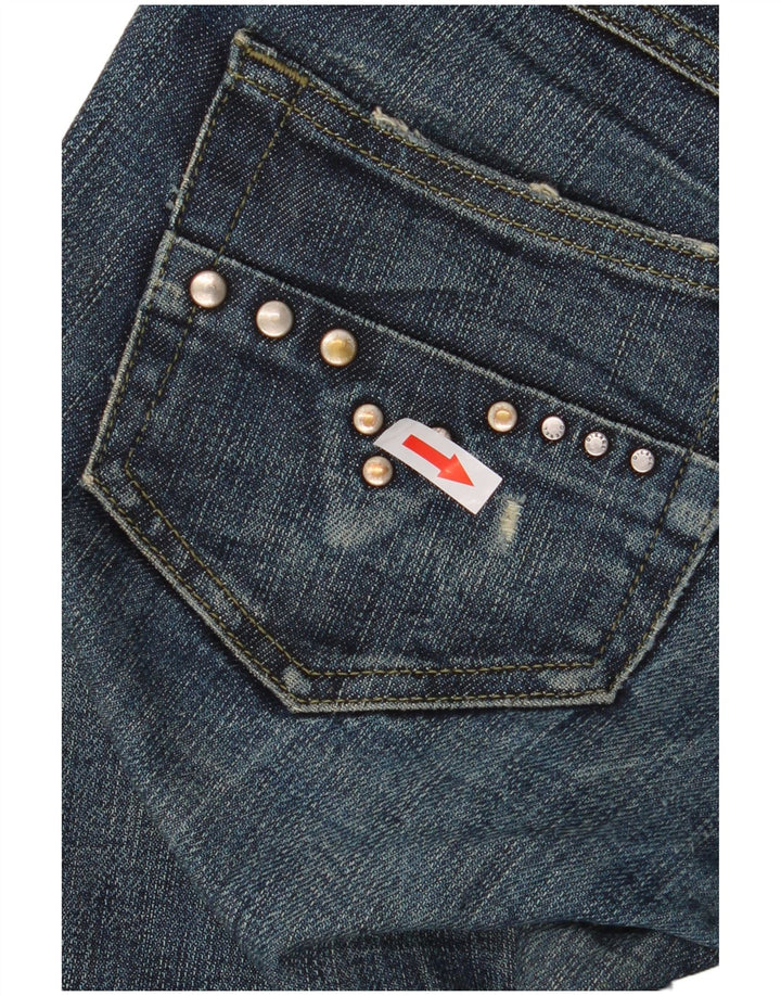 Женские узкие джинсы DIESEL W28 L32, темно-синий, хлопок