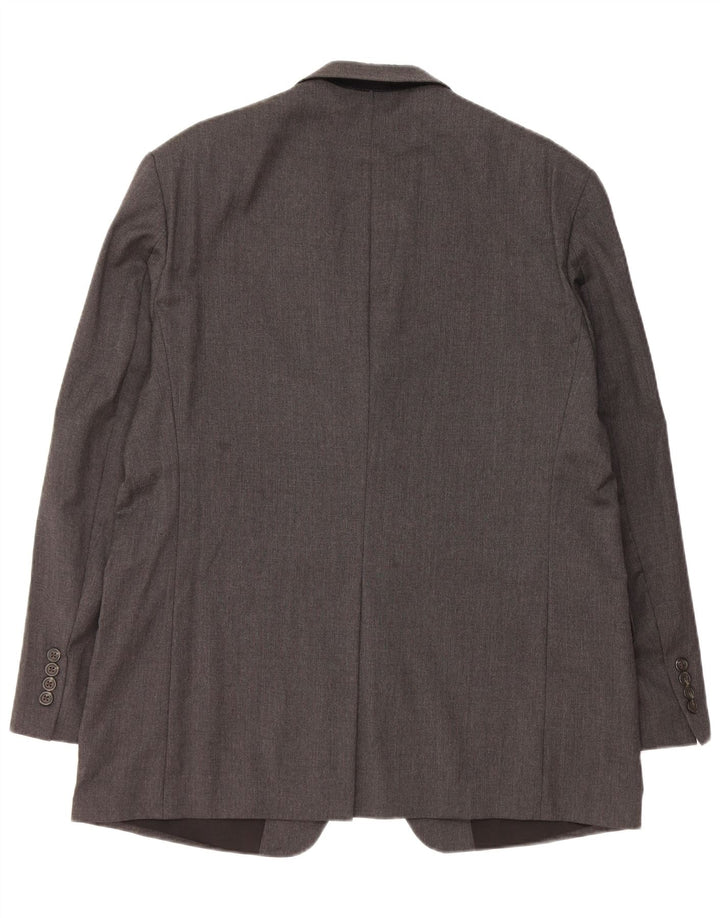 Мужской пиджак на двух пуговицах Ralph Lauren, Великобритания, 42 XL, серая шерсть