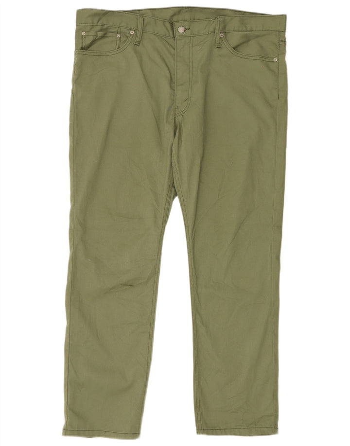 Мужские повседневные брюки Levi's 511 Slim W40 L30, зеленый полиэстер