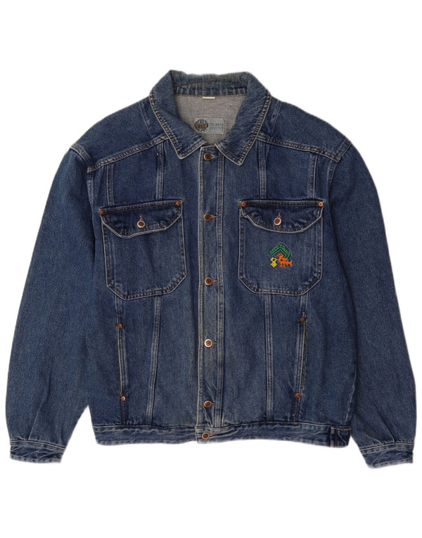Мужская джинсовая куртка Mash UK 42 XL, синяя, хлопок