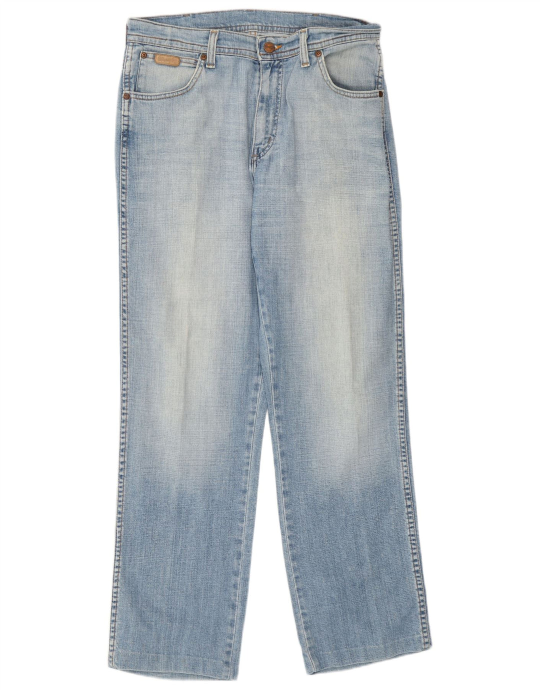 Мужские прямые джинсы Wrangler Texas Stretch W32 L31, синий хлопок