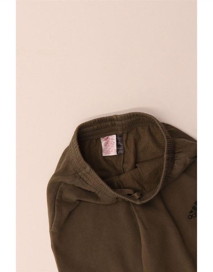 ADIDAS Спортивный костюм-карго для мальчиков Брюки-джоггеры 11-12 лет Цвет хаки Хлопок