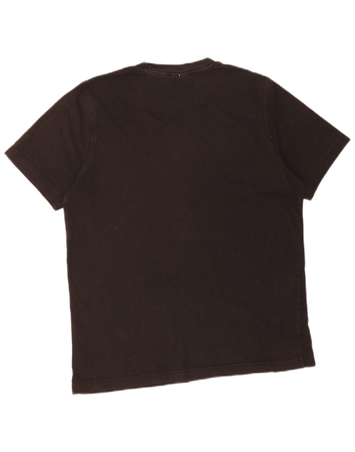 ADIDAS Mens Graphic T-Shirt Top Medium Black