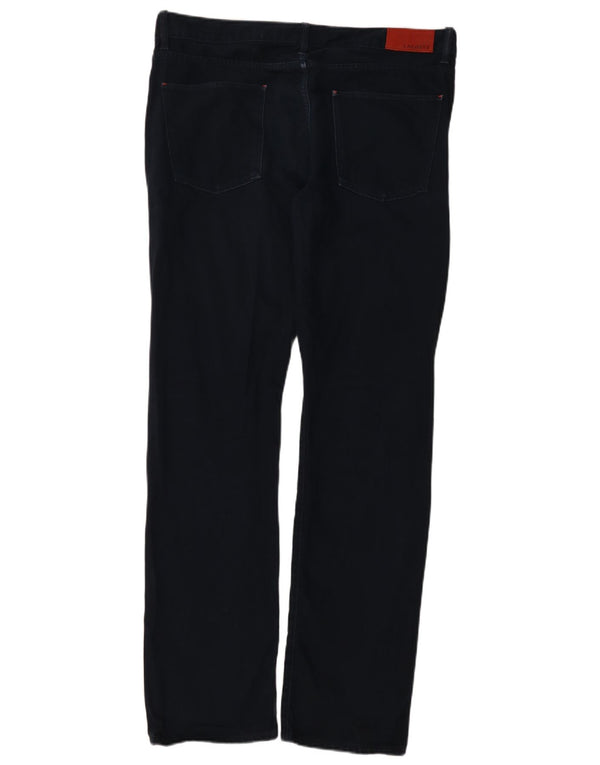 Мужские прямые джинсы Lacoste W36 L34 темно-синие, хлопок