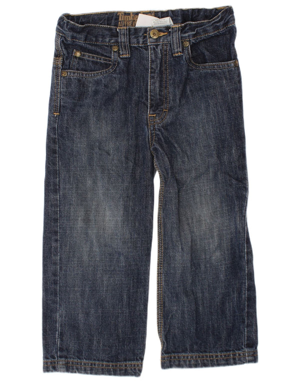Прямые джинсы Timberland для мальчиков 3–4 лет W24 L15, темно-синий хлопок
