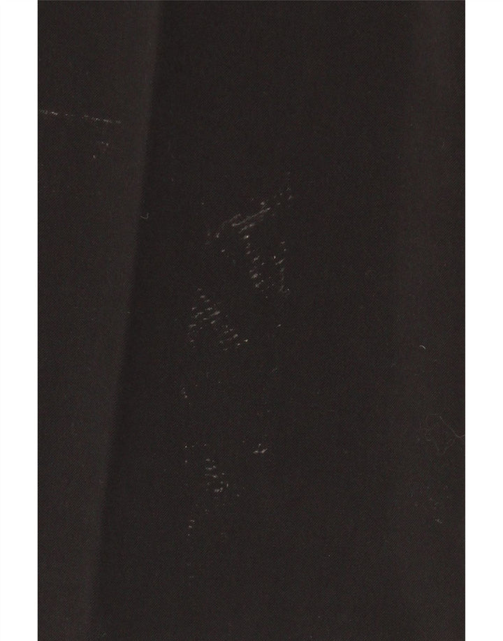 ВИНТАЖНЫЕ женские брюки чинос Bootcut, средний размер W30 L32, черный полиэстер