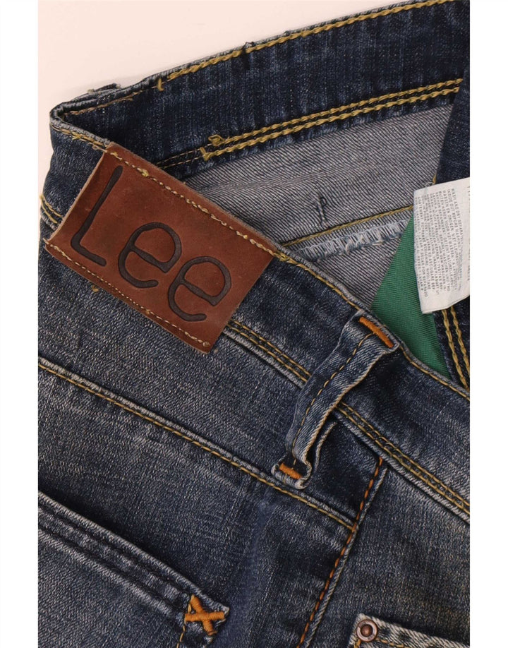 Женские узкие джинсы Lee W27 L30, синий хлопок