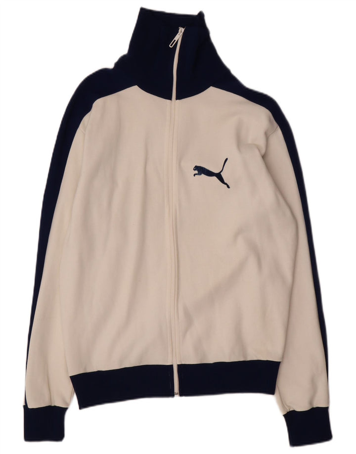 Женский спортивный костюм Puma с графическим рисунком UK 16, большой белый цвет с цветными блоками